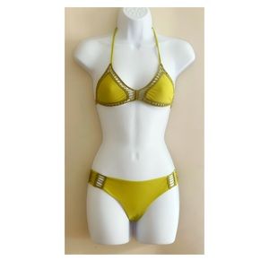 Green Acacia Bathing Suit